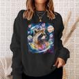 Raccoon Of The Cosmos Weird Random With Raccoons Sweatshirt Gifts for Her