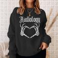 Rad Tech's Have Big Hearts Radiology X-Ray Tech Sweatshirt Gifts for Her