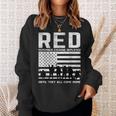 Red Friday Military Us Flag Until They Come Home My Soldier Sweatshirt Gifts for Her