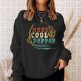 Reel Cool Pop-Pop Vintage Fishing Grandpa Fisherman Sweatshirt Gifts for Her