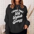 Rehab Team Retro Pt Month Ot Slp Physical Therapy Sweatshirt Gifts for Her