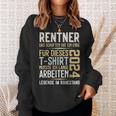 Rentner 2024 Retirement Pension Sweatshirt Geschenke für Sie