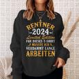 Rentner 2024 Retirement Sweatshirt Geschenke für Sie