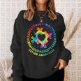 Respect Love Support Acceptance Autism Awareness Puzzle Sweatshirt Gifts for Her