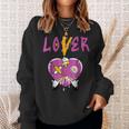 Retro 1 Brotherhood Loser Lover Heart Dripping Shoes Sweatshirt Gifts for Her