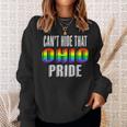 Retro 70'S 80'S Style Can't Hide That Ohio Gay Pride Sweatshirt Gifts for Her