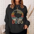 Retro Dodo Bird Sweatshirt Geschenke für Sie