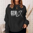 Retro Gen X Humor Gen X Raised On Hose Water And Neglect Sweatshirt Gifts for Her
