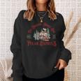 Retro North Pole Polar Express All Abroad Family Matching Sweatshirt Gifts for Her