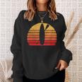 Retro Sup Stand Up Paddle Board Vintage Sun Sweatshirt Gifts for Her