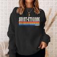 Retro Vintage 70S 80S Style Saint-Etienne France Sweatshirt Gifts for Her