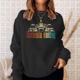 Retro Vintage Formula Racing Silhouette Race Car Lovers Fan Sweatshirt Gifts for Her