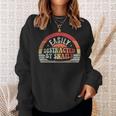 Retro Vintage Snail Lover Easily Distracted By Snails Sweatshirt Gifts for Her