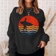 Retro Vintage Surfing Beachwear Surf Culture Revival Sweatshirt Gifts for Her
