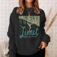 Rock Climber Positive Quote Mountain Rock Climbing Sweatshirt Gifts for Her