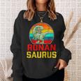 Ronan Saurus Family Reunion Last Name Team Custom Sweatshirt Gifts for Her