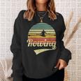 Rowing Rowing Outfit In Vintage Retro Style Vintage Sweatshirt Geschenke für Sie