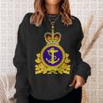 Royal Canadian Navy Rcn Military Armed Forces Sweatshirt Gifts for Her