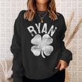 Ryan St Patrick's Day Irish Family Last Name Matching Sweatshirt Gifts for Her
