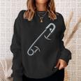 Safety Pin Anti-Hate Liberal Anti-Trump Solidarity Sweatshirt Gifts for Her