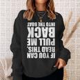 Sailing Ship I Sailing Boat Sailing Sweatshirt Geschenke für Sie