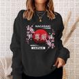 Sakura Cherry Blossom In Spring Cities Of Japan Nagasaki Sweatshirt Gifts for Her