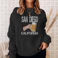 San Diego California Pride Beer Sweatshirt Gifts for Her