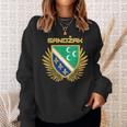 Sandzak Sandzaklija Novi Pazar Flag Sweatshirt Geschenke für Sie