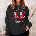 Santa Claus Griddy Dance Christmas Xmas Pajama Boys Sweatshirt Gifts for Her