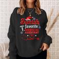 Santas Favorite Medical Assistant Christmas Sweatshirt Gifts for Her