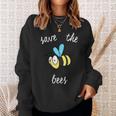 Save The Bees Bees Are Our Friends Sweatshirt Gifts for Her