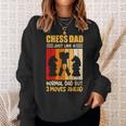 Schach Spielender Vater Schachmeister Sweatshirt Geschenke für Sie