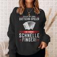 Schlafe Mit Einem Quessschn Player Styrian Harmonica Sweatshirt Geschenke für Sie