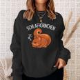 Schlafhörnchen Squirrel Sleep Pyjama Slogan Black Sweatshirt Geschenke für Sie