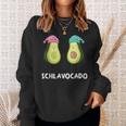 Schlavocado Avocado Couple Pyjamas Tired Sleep Slogan Sweatshirt Geschenke für Sie