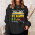 School Bus Monitor Bus Aide Attendant Bus Monitor Sweatshirt Gifts for Her