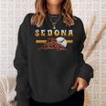 Sedona Arizona Vintage Distressed Bell Rock Hiking Retro Sweatshirt Gifts for Her