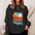 Sedona Arizona Vintage Nature Outdoor Graphic Sweatshirt Gifts for Her