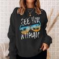 See You In Niihau Retro Sunglasses Vintage Ni'ihau Surfer Sweatshirt Gifts for Her