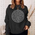 All Seeing Eye Mystic Sun Alchemy Tarot Sweatshirt Gifts for Her