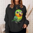 Senegal Parrot In Kawaii Style Sweatshirt Gifts for Her