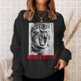 Shining Cat Here Is Kitty Kitten And Movie Love Sweatshirt Gifts for Her