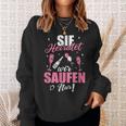 Sie Heiratet Wir Saufen Nur Junggesellenabschied Sweatshirt Geschenke für Sie