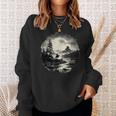 Silhouette Eines Cowboy Riverside Wrangler Sweatshirt Geschenke für Sie