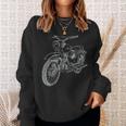 Simson Star Vintage Lineart Silhouette Sweatshirt Geschenke für Sie