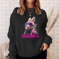Skiing Ski Bunny Apres-Ski Sweatshirt Geschenke für Sie