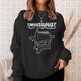 Smokeologist Bbq Barbecue Grill Pitdad Men Sweatshirt Gifts for Her
