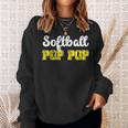 Softball Pop Pop Of A Softball Player Pop Pop Sweatshirt Gifts for Her