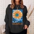 Solar Eclipse 2024 April 8 Total Solar Eclipse 40824 Sweatshirt Gifts for Her