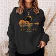 Solar Eclipse 2024 Total Solar Eclipse 40824 Guitar Sweatshirt Gifts for Her